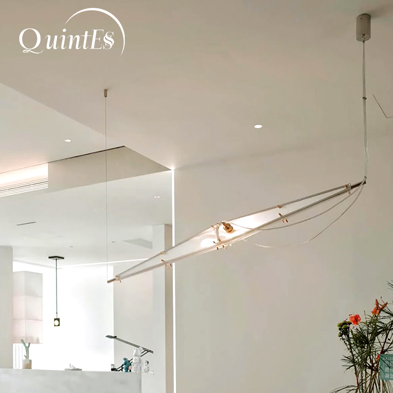 Interior Design Years - LED Glass Chandelier Minimalist Design Silver