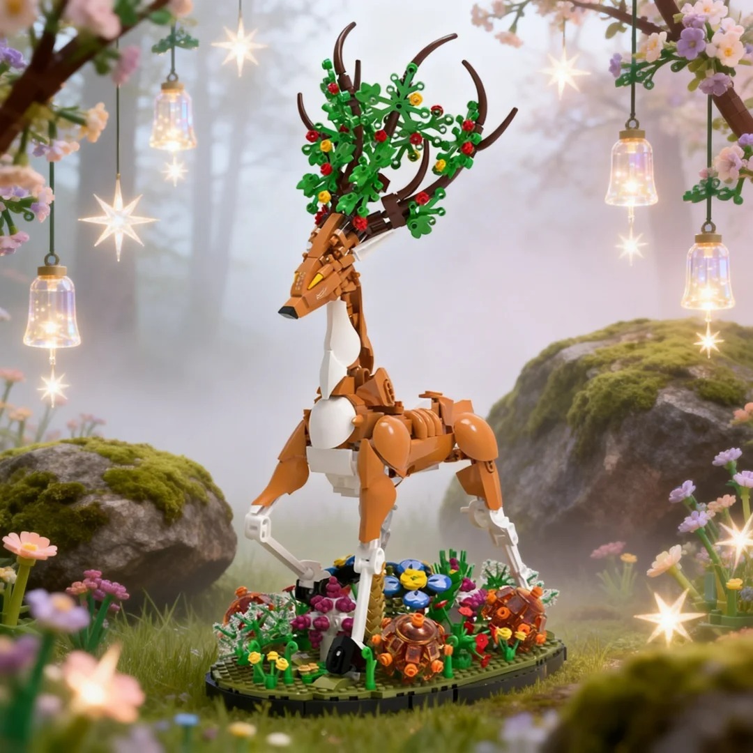 Interior Design Scandinavian - Elk Wildlife Construction Kit – Scandinavian