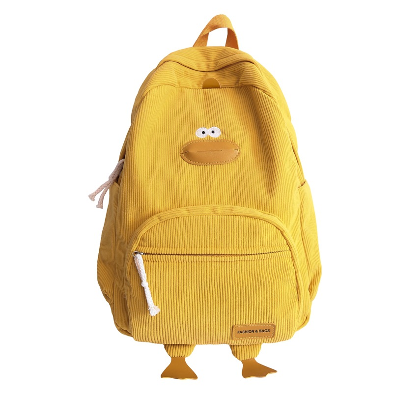 Interior Design University - New Cartoon Duck Backpack Designer Cute