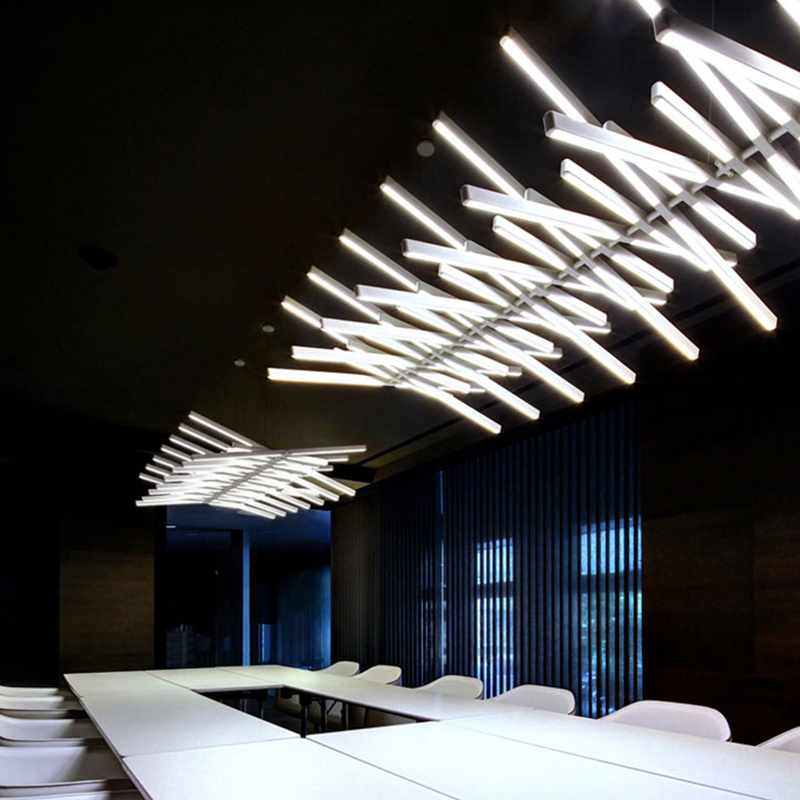 Fishbone Chandelier Nordic LED - огляд і ціна Interior Design Meeting Room