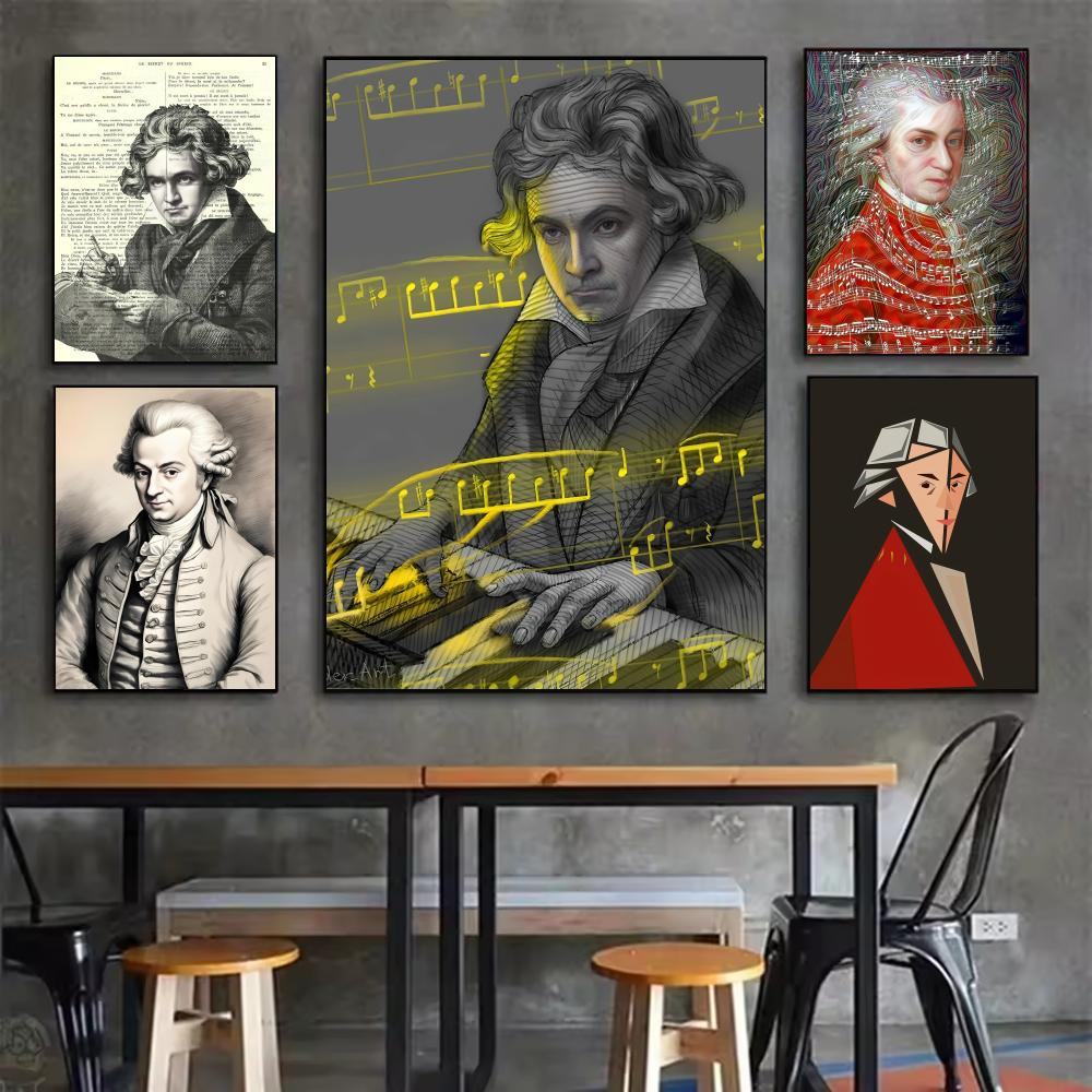 Classic Music M-Mozart Poster  - огляд і ціна Interior Design Studio