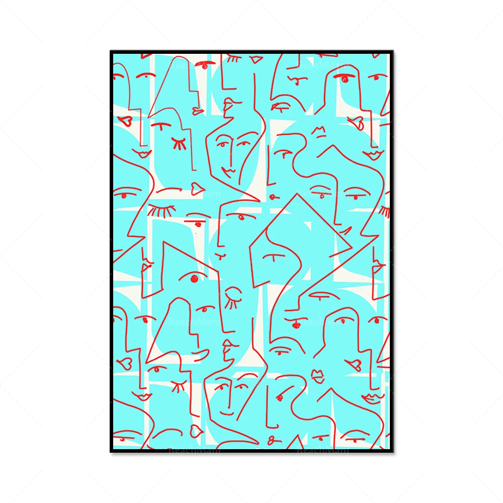 Portrait Graphic Sketch Art De - огляд і ціна Interior Design Scandinavian