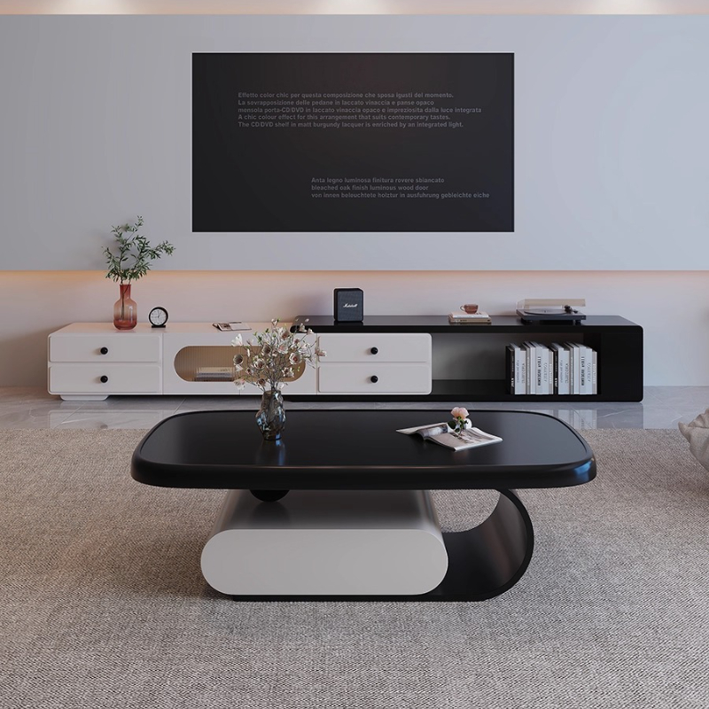 Interior Living Room Tv Cabine - огляд і ціна Interior Design White And Wood