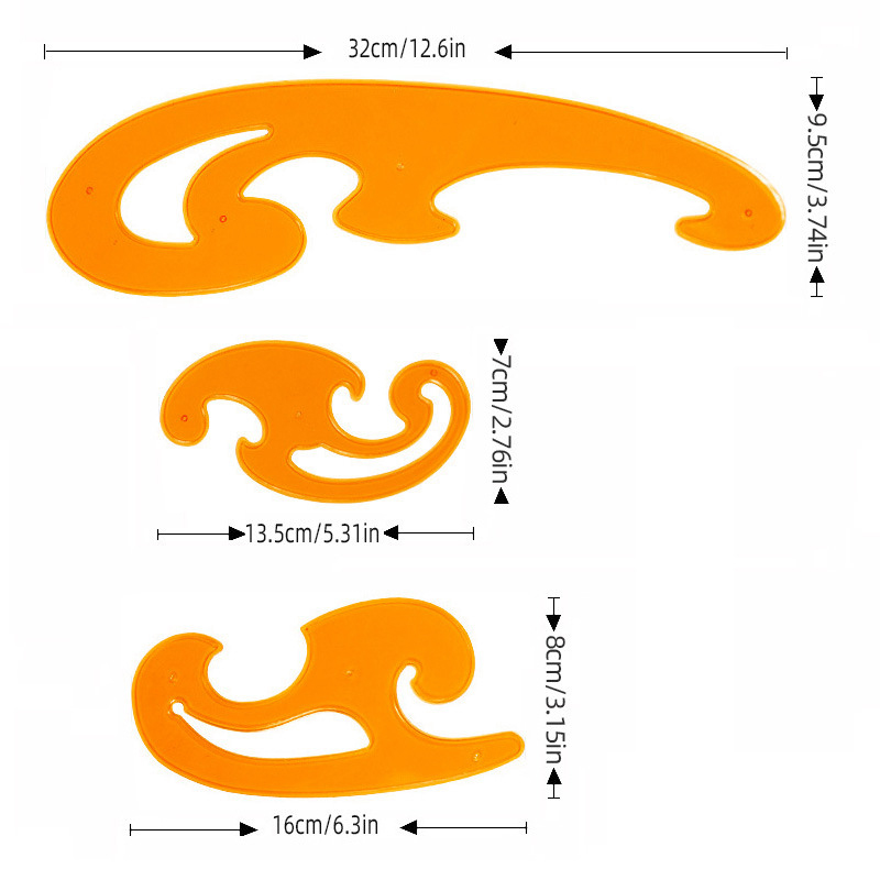 3pcs Curve Board 3-Piece Set S - огляд і ціна Interior Design Studio