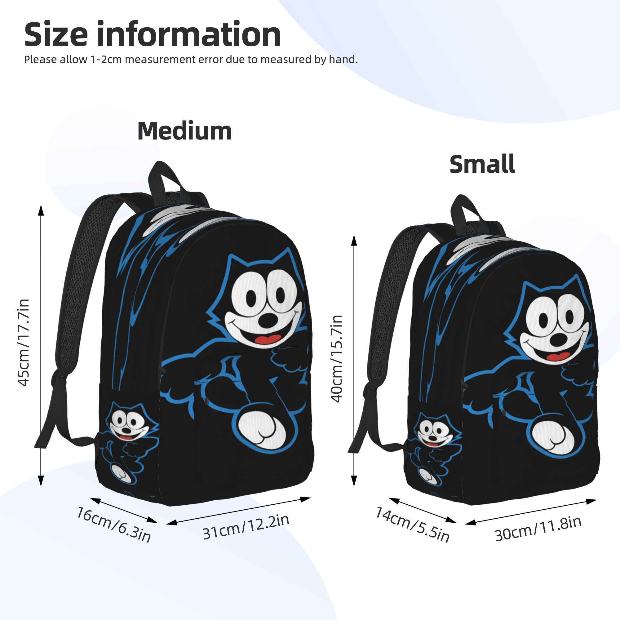 F-Felixs Black Cat Backpack  C - огляд і ціна Interior Design University