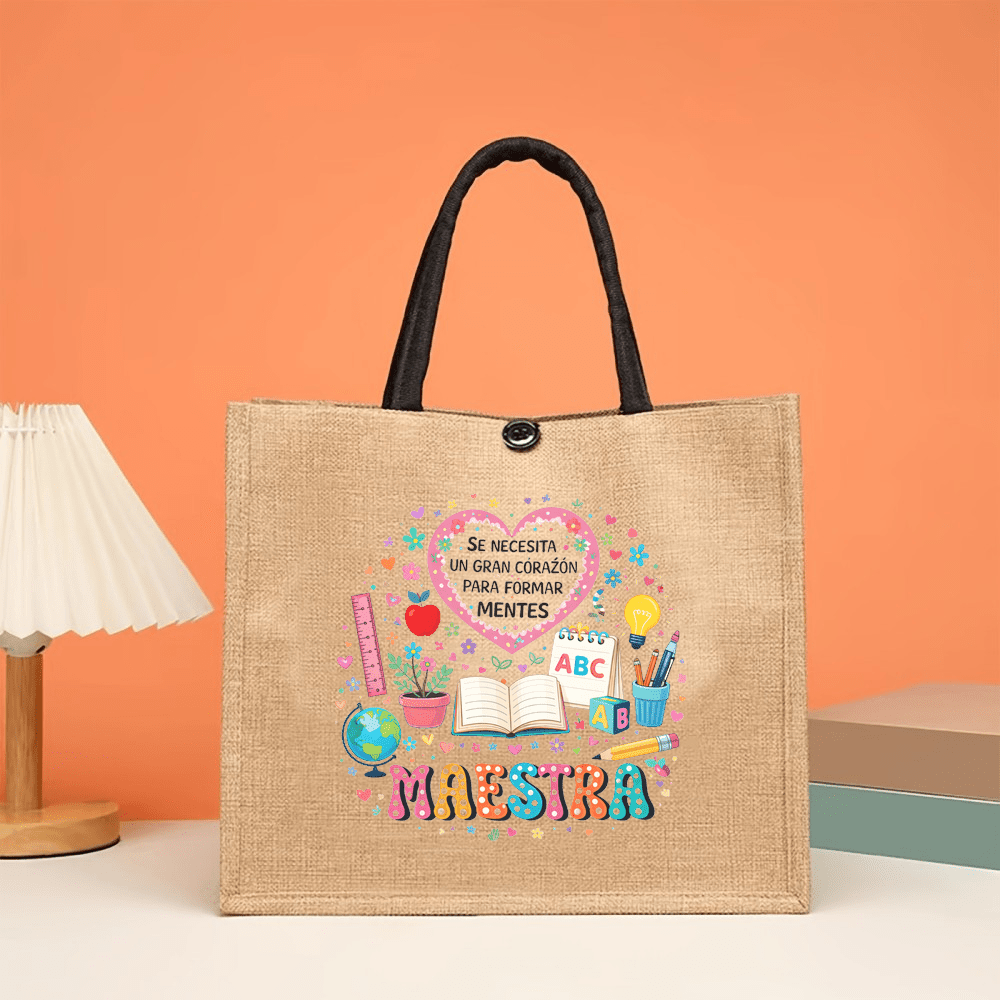 Maestra Printed Linen Tote Bag - огляд і ціна Interior Design Book