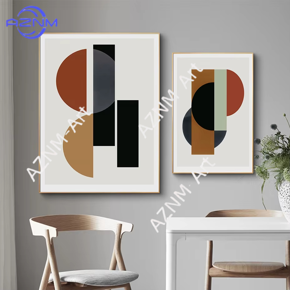 1/2pcs Abstract Geometric Shap - огляд і ціна Interior Design Scandinavian