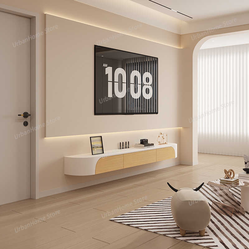 Bench Bedroom White Tv Cabinet - огляд і ціна Interior Design White And Wood