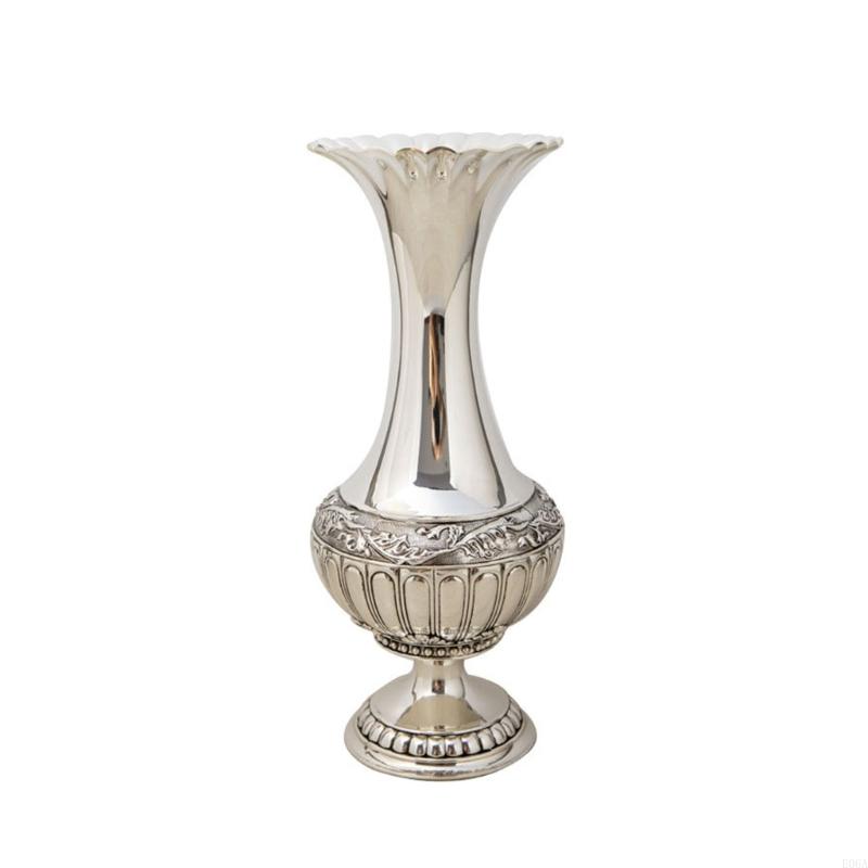 Geometric Embossed Metal Vases - огляд і ціна Interior Design Scandinavian
