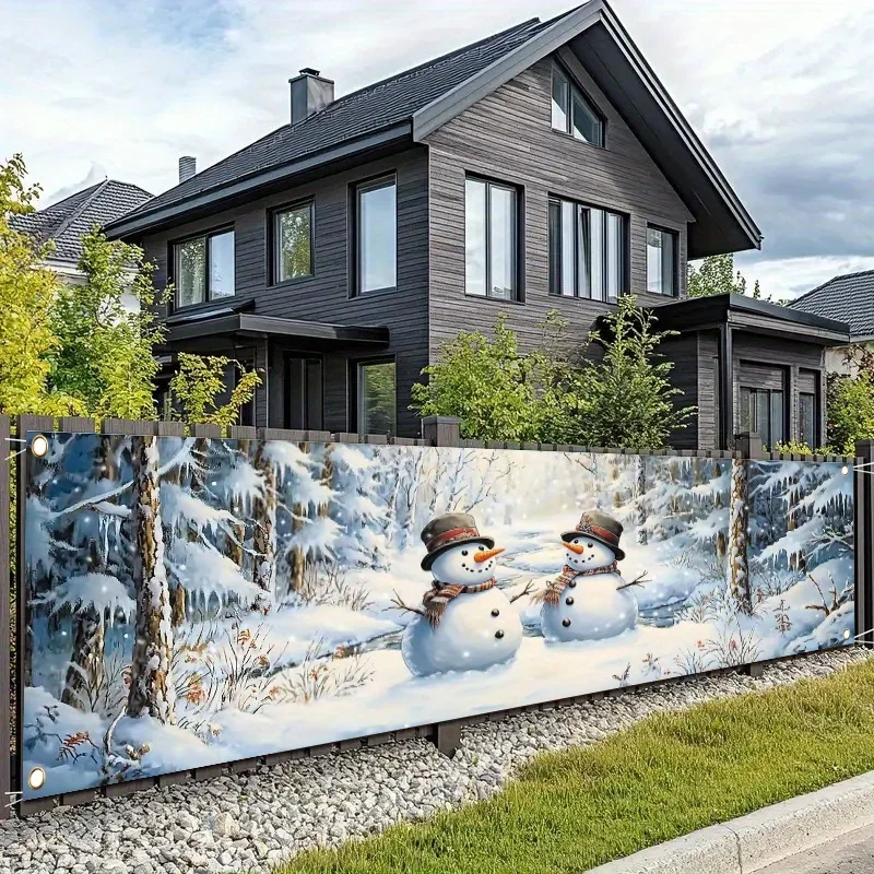1 Happy Winter Snowman Snowfla - огляд і ціна Interior Design Years