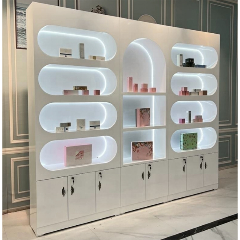 custom.Cosmetic Shop Interior  - огляд і ціна Interior Design White And Wood