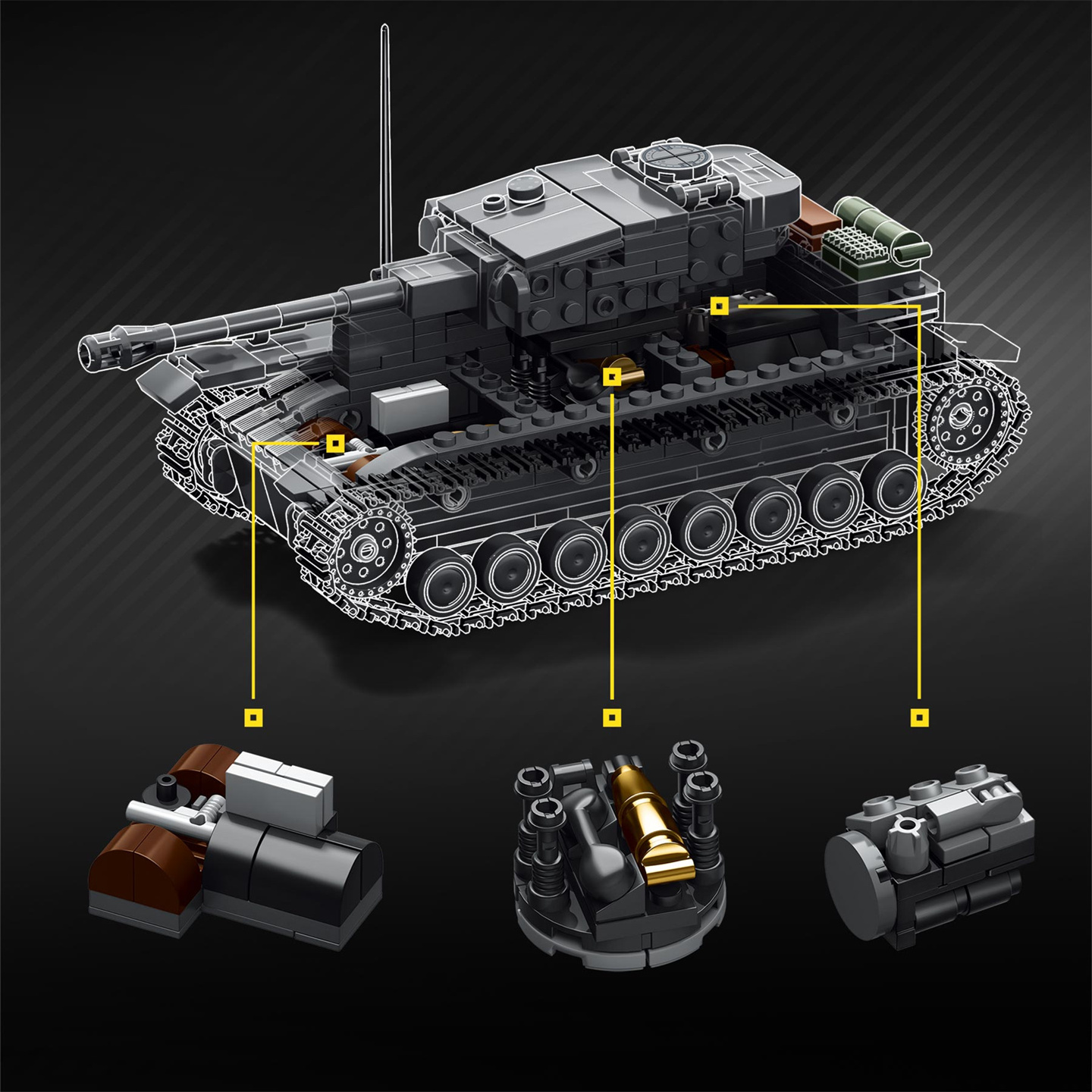 1:35 Scale Tank No. 4 Type G w - огляд і ціна Interior Design And Build
