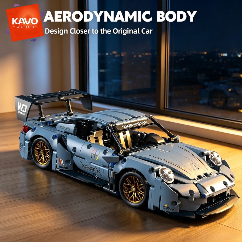 KAVOWORLD 973pcs Cool Toys Bui - огляд і ціна Interior Design And Build
