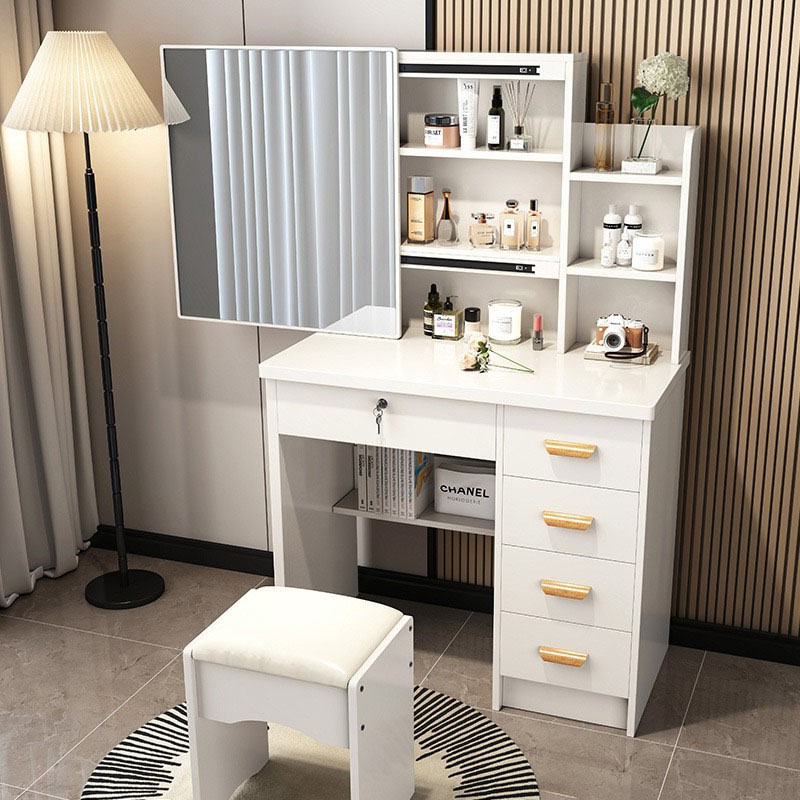 Modern Aesthetic Vanity Table  - огляд і ціна Interior Design White And Wood