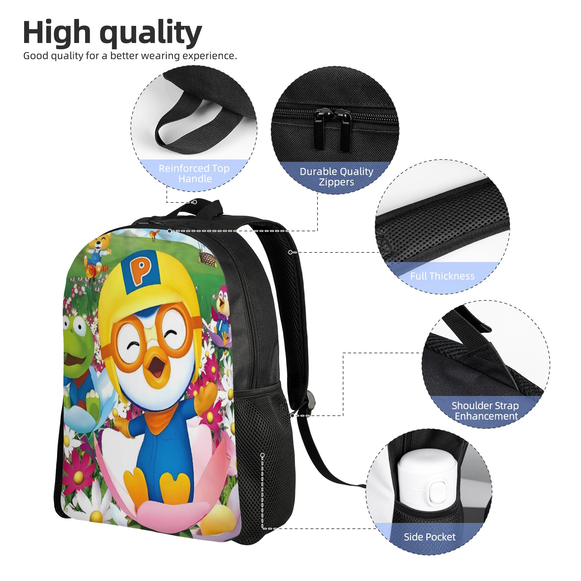 PororoS Backpack  University B - огляд і ціна Interior Design University